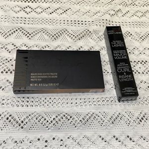COMBO Il Makiage Color Boss Eyeshadow Palette and Huda Beauty Legit Lashes —NEW